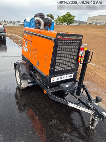 2021 Lincoln Electric Vantage 549X Ready Pak 3, ORANGE (includes trailer, cable rack, fender light kit)
