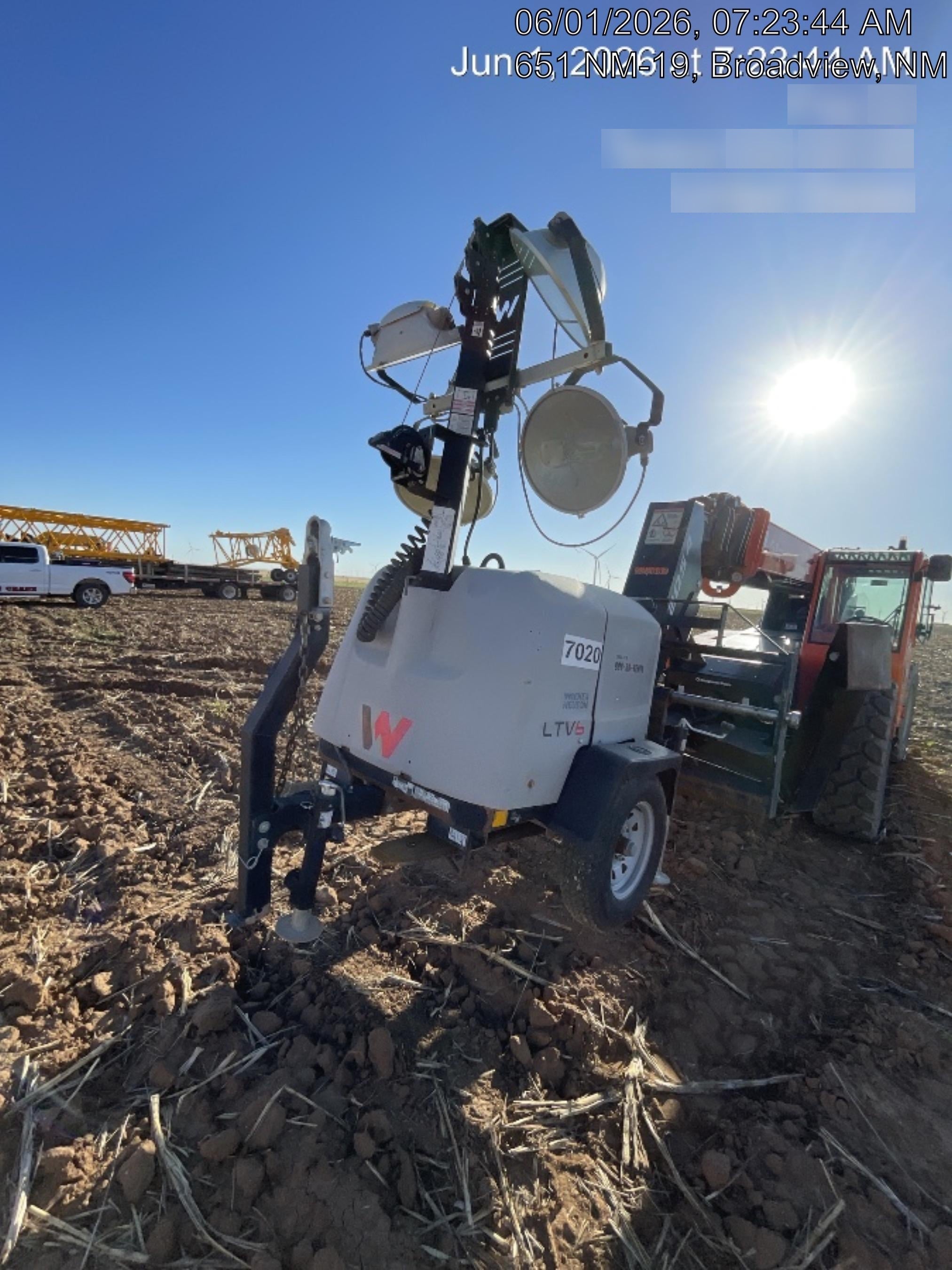 Wacker Neuson LTV6K-MH Wacker Neuson LTV6K Light Tower w/Kubota Engine