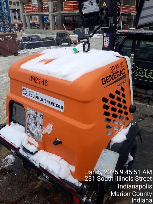 2024 Generac MLT2 Diesel, Flex Switch 120V Input, Powerzone Controller, 
(4) 320W LED Lights, 4kW Generator, 39.9 Gal Fuel Tank, 2" Ball, T3