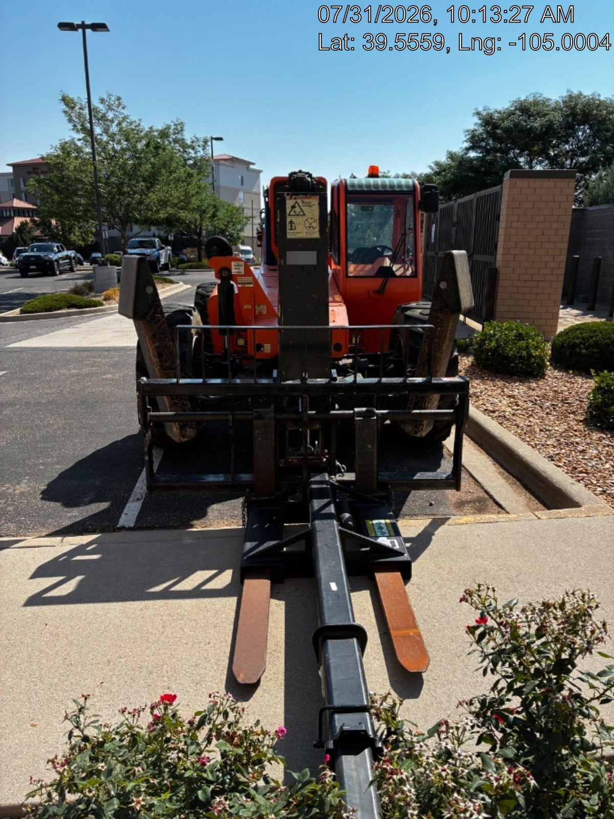 2018 Skytrak 10054 JLG Skytrak 10054, Solid Tires (shipping-Boss), CAB, Beacon and Work Light Package