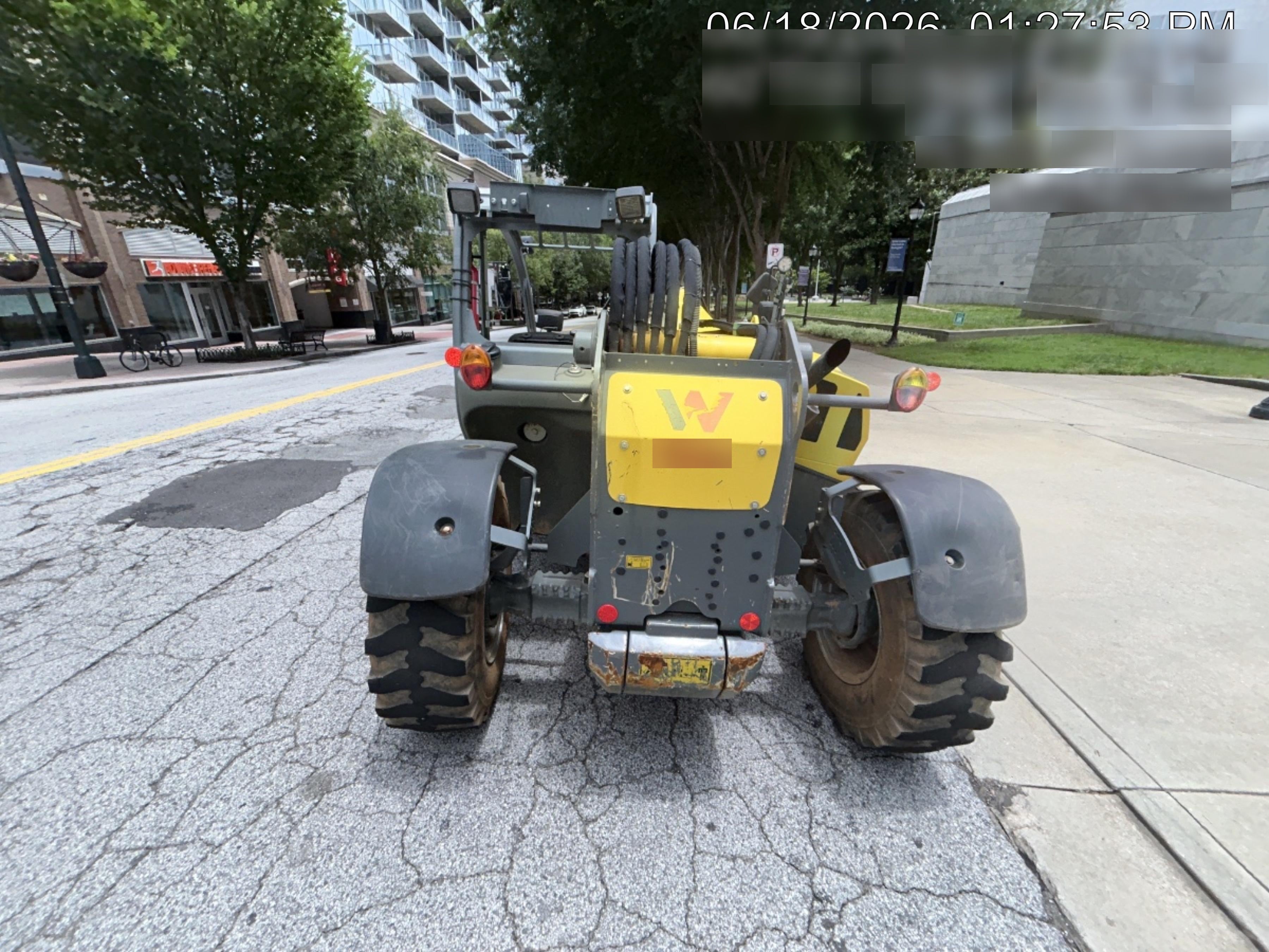 2019 WACKER NEUSON TH627