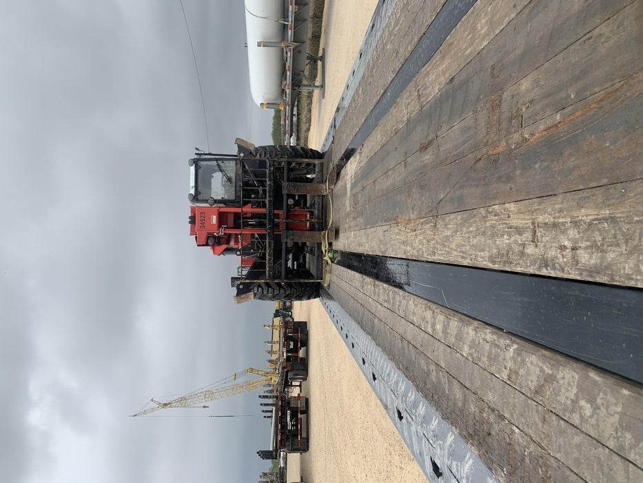 2019 Manitou MTA12042 Cab/Heat/Air, 120 HP, Solid Tires, Work Lights, Lift Hook, Auxiliary Hydraulics 66" Carriage and 60" Forks