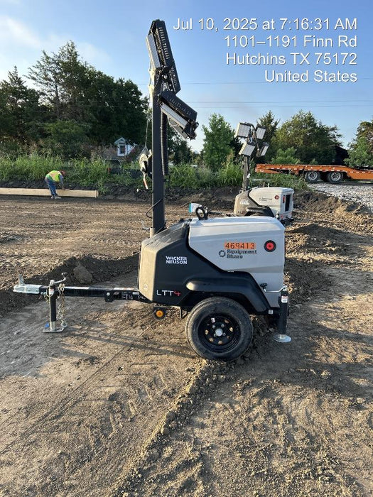 2024 Wacker Neuson LTT4 Diesel, Kohler KDW702, Deep Sea Controller, Auto Start, LED 320W, Bypass Outlet, T3