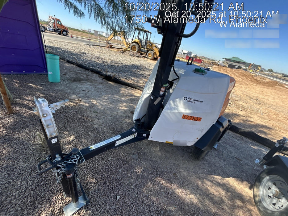 2023 Generac MLT2 Diesel, Flex Switch 120V Input, Powerzone Controller, 
(4) 320W LED Lights, 4kW Generator, 39.9 Gal Fuel Tank, 2" Ball, T3