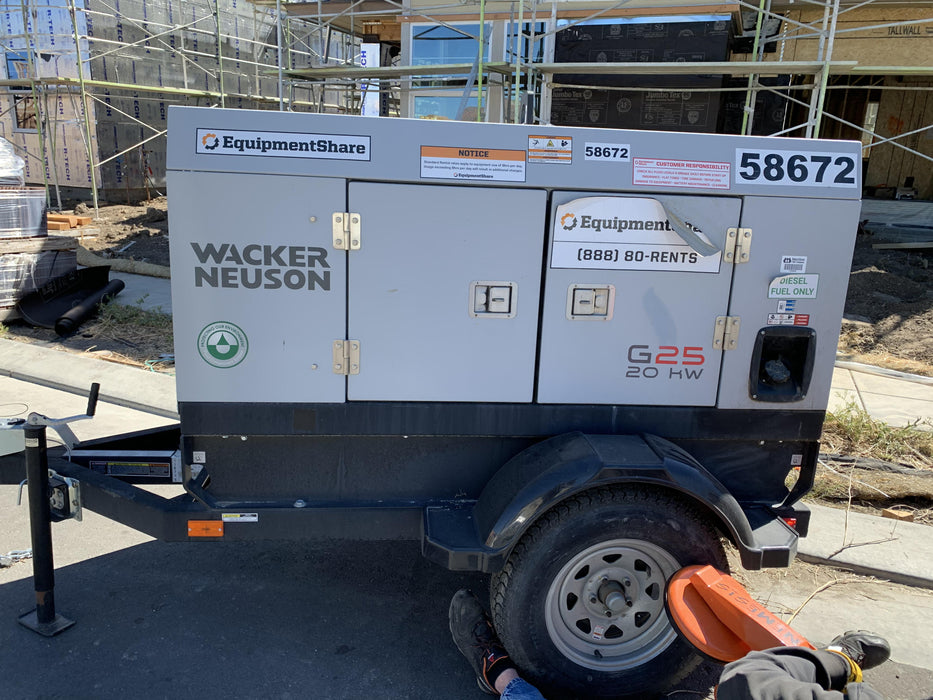 2020 WACKER NEUSON G25