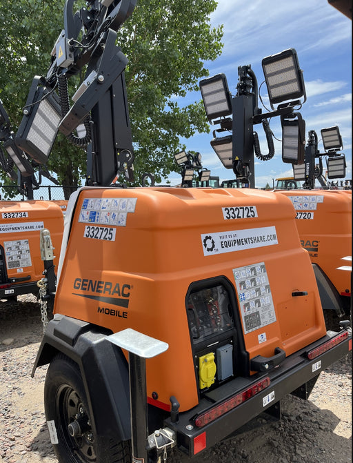 2023 Generac MLT2 Diesel, Flex Switch 120V Input, Powerzone Controller, (4) 320W LED Lights, 4kW Generator, 39.9 Gal Fuel Tank, 2" Ball, T3