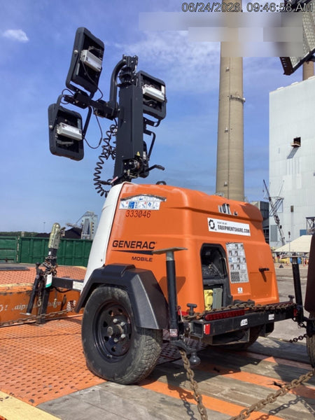 2023 Generac MLT2 Diesel, Flex Switch 120V Input, Powerzone Controller, (4) 320W LED Lights, 4kW Generator, 39.9 Gal Fuel Tank, 2" Ball, T3