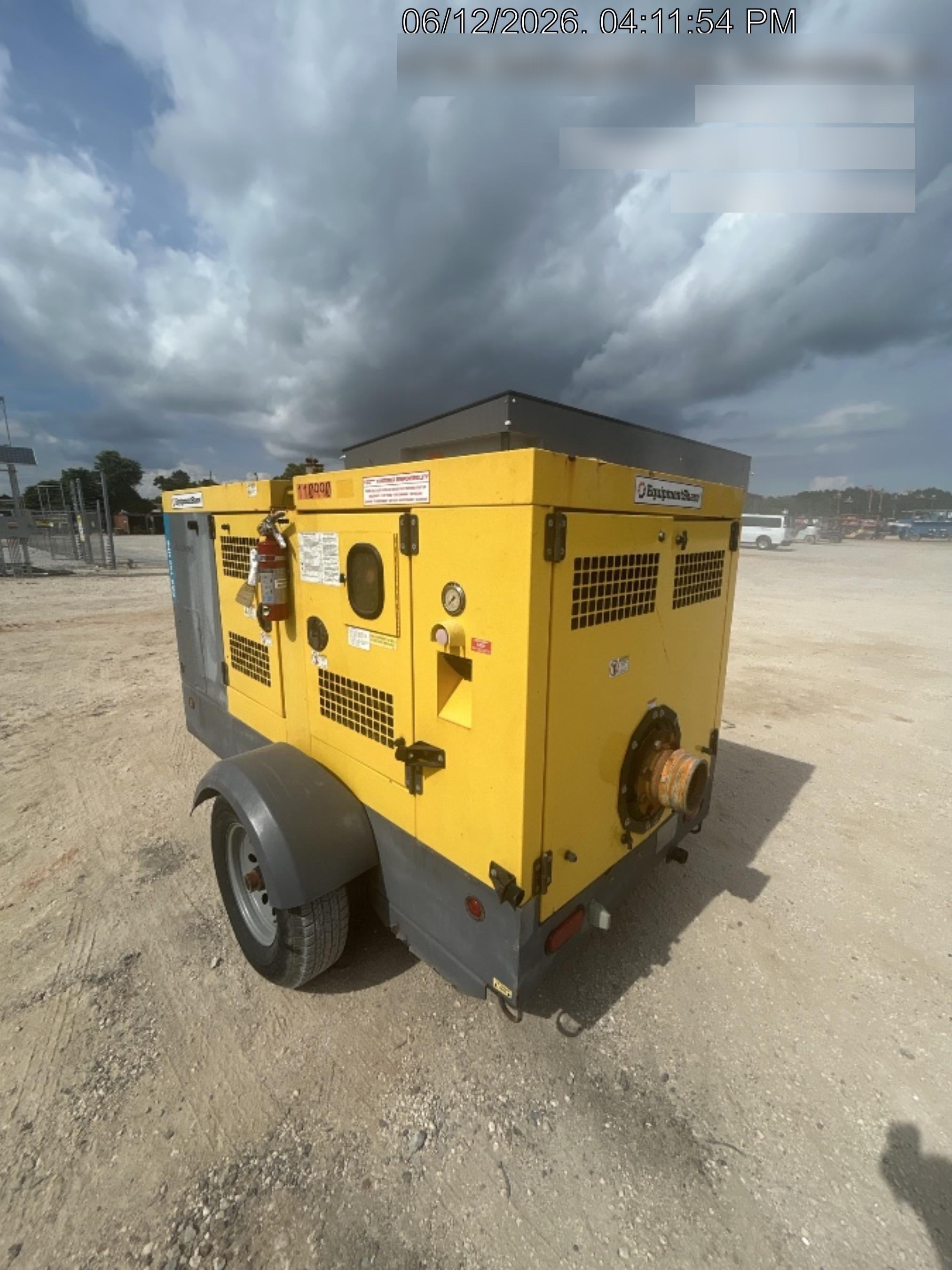2020 ATLAS COPCO PAS 150 HF CS Enclosed