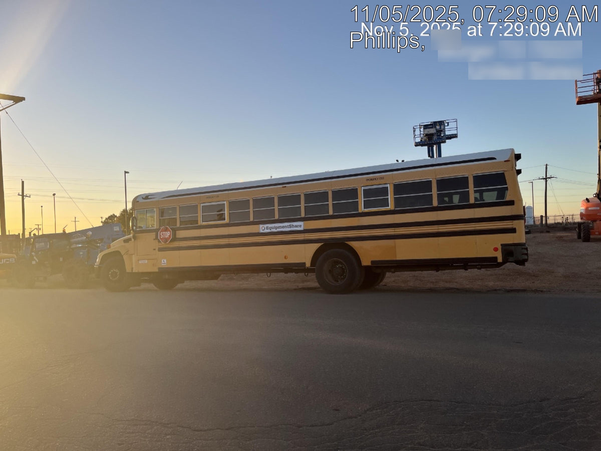 2012 BLUE BIRD 72 Passenger Bus
