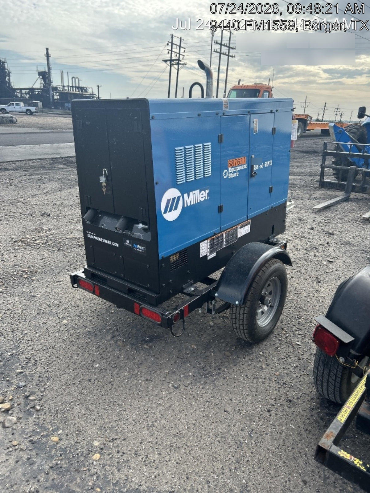 2026 MILLER ELECTRIC BIG BLUE 500