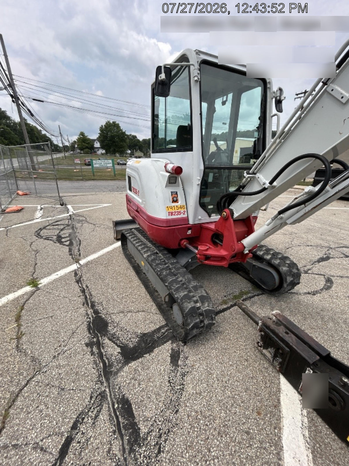 2021 TAKEUCHI TB235-2CR