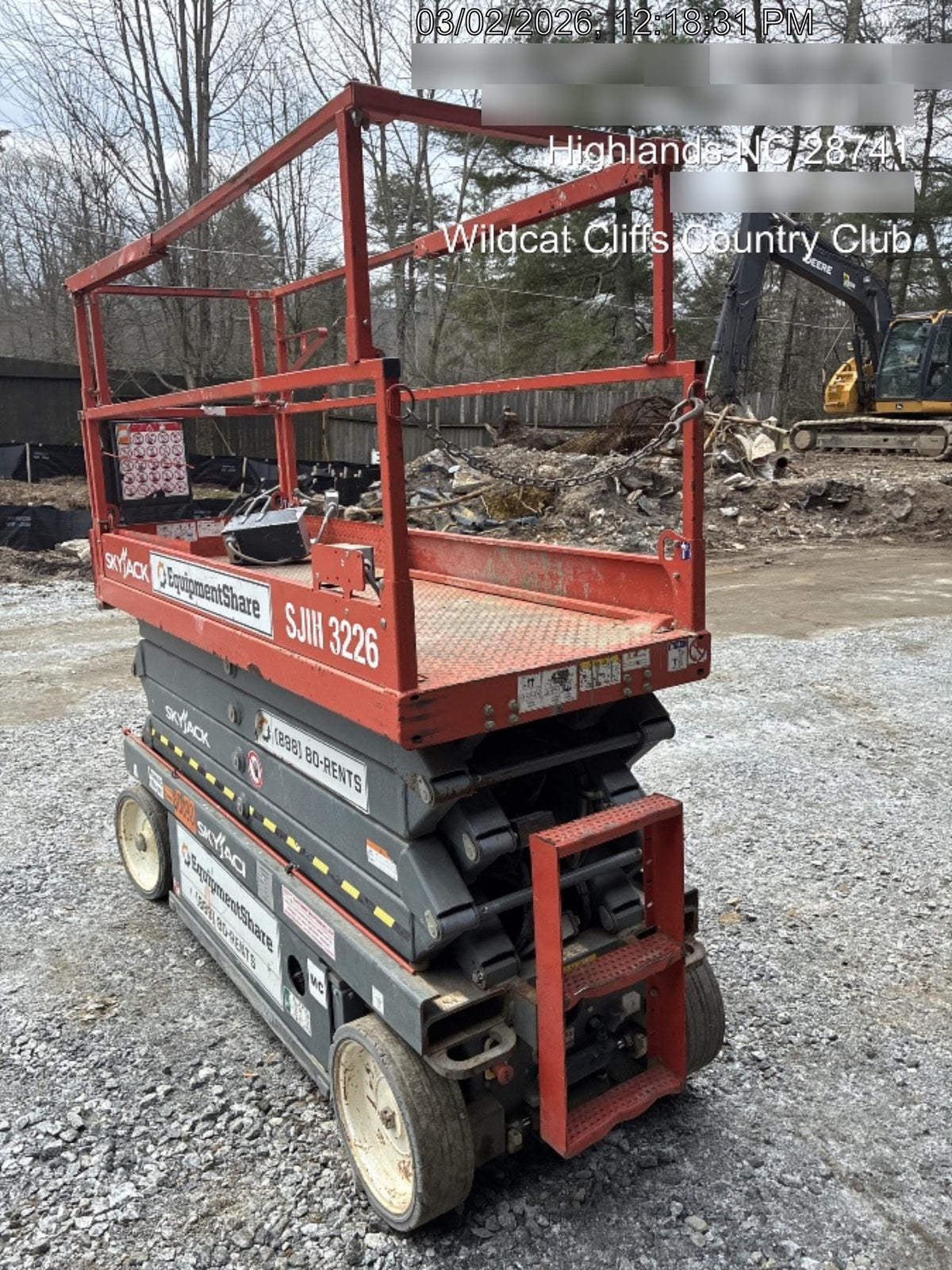 2019 Skyjack SJIII-3226 Standard w/Trojan Batteries