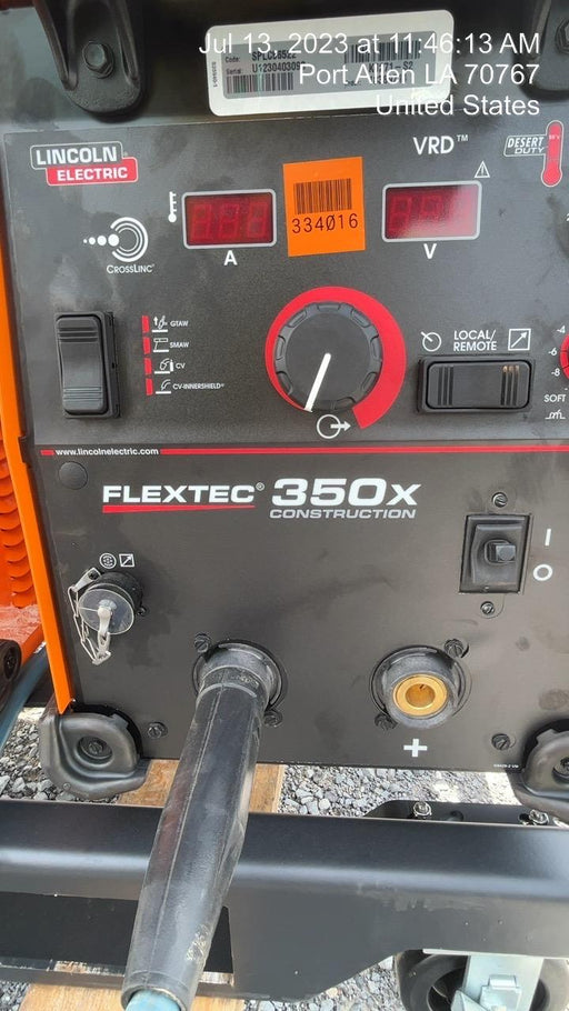 2023 LINCOLN ELECTRIC FLEXTEC 350X