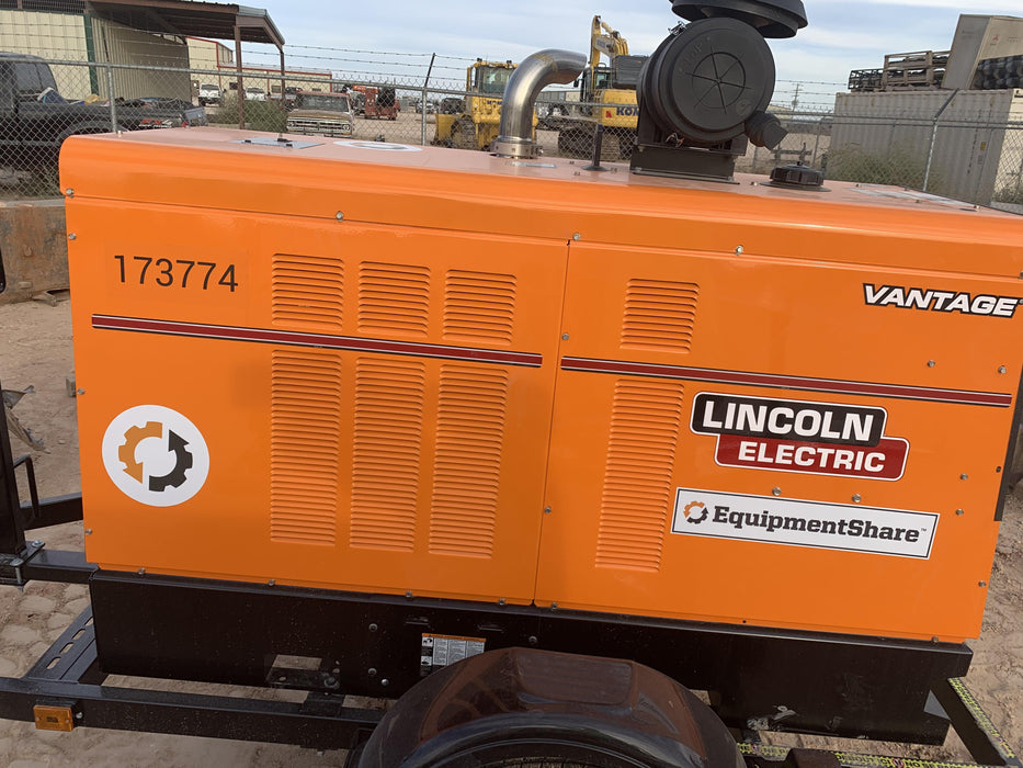 2021 Lincoln Electric Vantage 549X Ready Pak 3, ORANGE (includes trailer, cable rack, fender light kit)