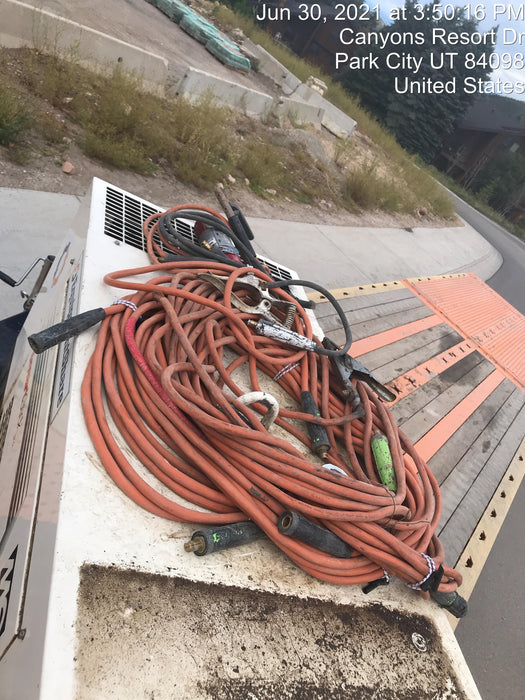 2020 Multiquip DLW400ESA4 400 amp Welder, 14kW, 120/240V, T4F Kubota, Trailer