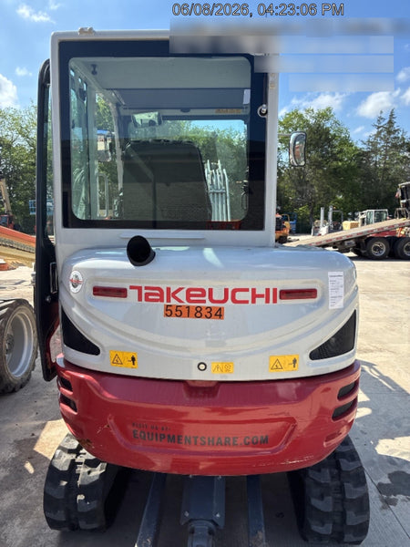 2025 TAKEUCHI TB235-2CR