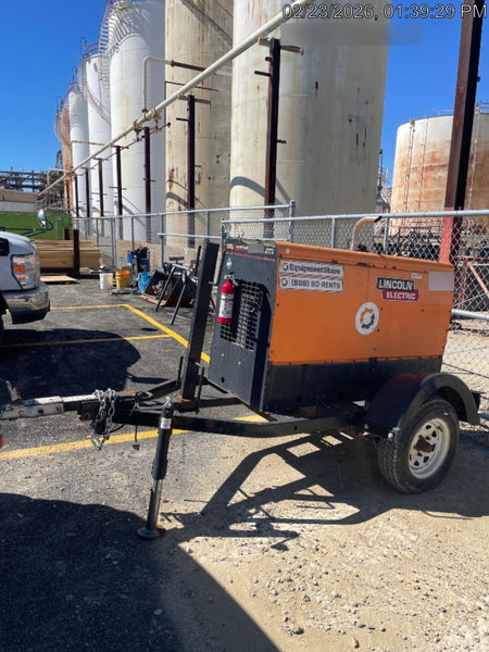 2021 Lincoln Electric Vantage 322 Vantage 322 Ready Pak 3 w/ Decals, ORANGE (includes trailer, cable rack, fender light kit) NO Telematics