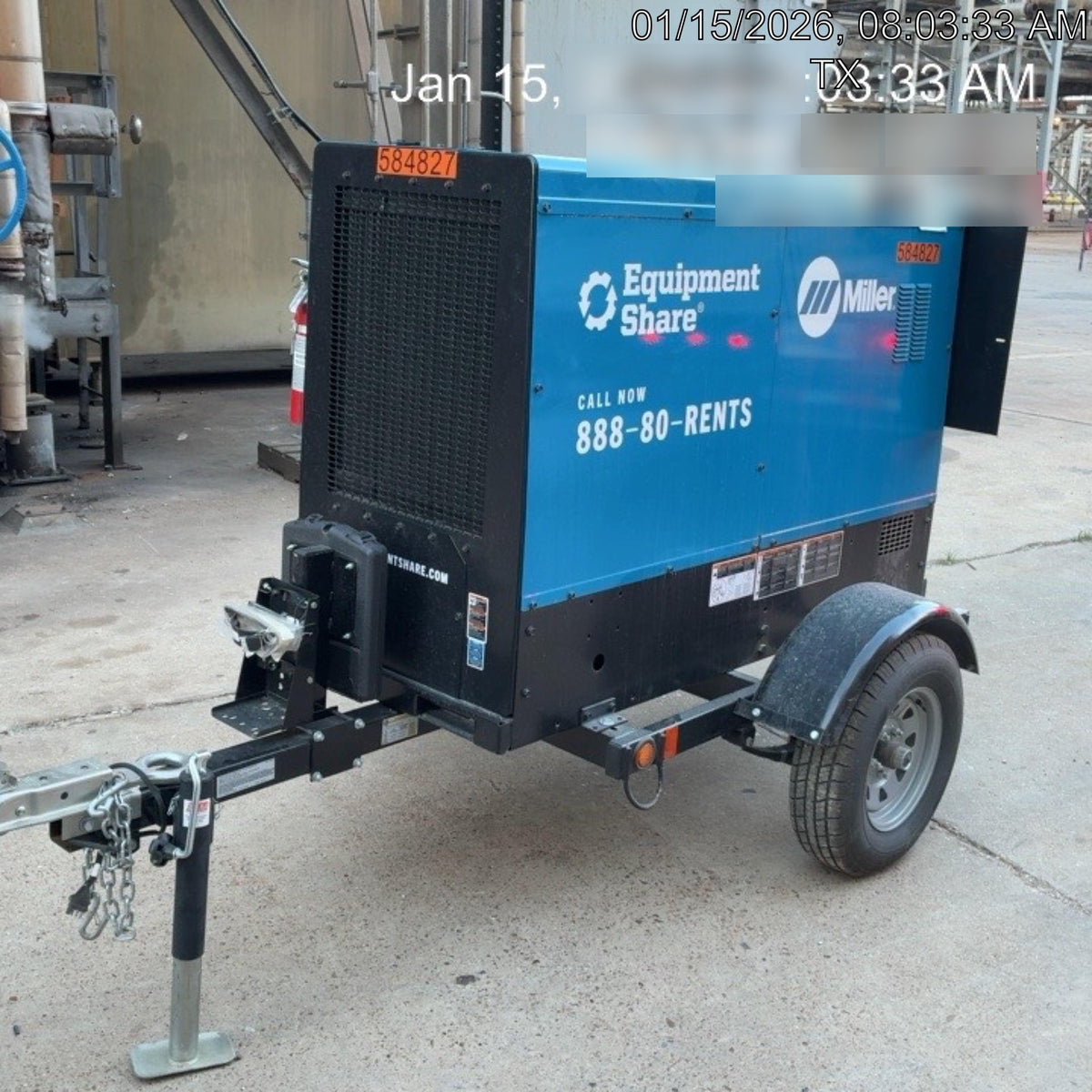 2025 MILLER ELECTRIC BIG BLUE 500