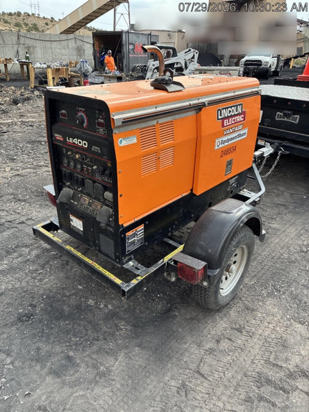 2022 Lincoln Electric LE400 Kubota V1505, Trlr, Cable Rack, Light Kit, ES Decals, T3