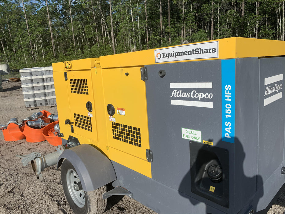 2020 ATLAS COPCO PAS 150 HF CS Enclosed