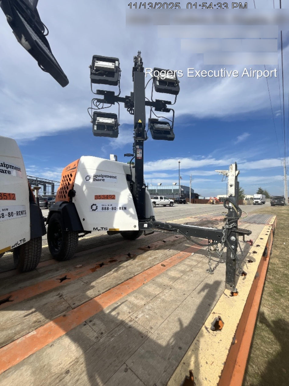 2023 Generac MLT2 Diesel, Flex Switch 120V Input, Powerzone Controller, (4) 320W LED Lights, 4kW Generator, 39.9 Gal Fuel Tank, 2" Ball, T3