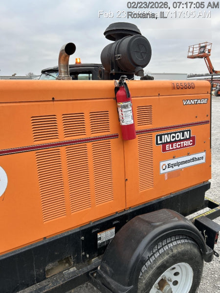 2021 Lincoln Electric Vantage 549X Ready Pak 3, ORANGE (includes trailer, cable rack, fender light kit)