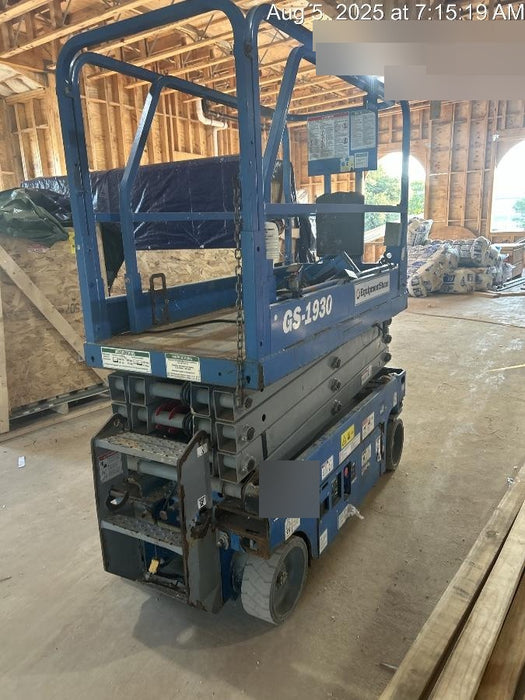 2019 Genie GS-1930 Fixed Rails with Chain Entry