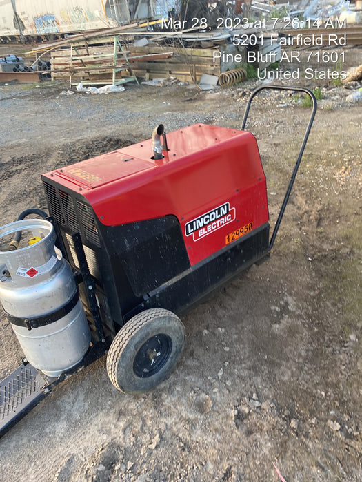 2021 Lincoln Electric Ranger 305 LPG K3430-1, Ranger 305 LPG, Undercarriage, Tank Holder & Strap, 10kw AC Gen, 25hp Kohler LPG Eng