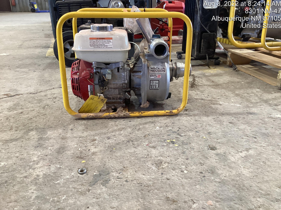 2020 WACKER NEUSON PG2A