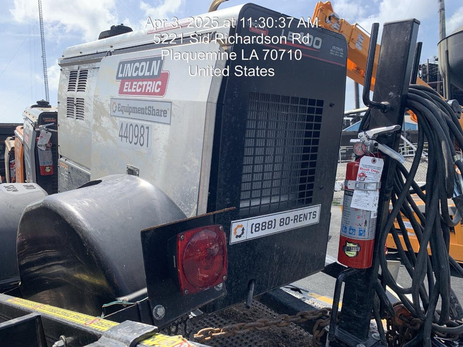 2024 Lincoln Electric LE400 Kubota V1505, Trlr, Cable Rack, Light Kit, ES Decals, T3