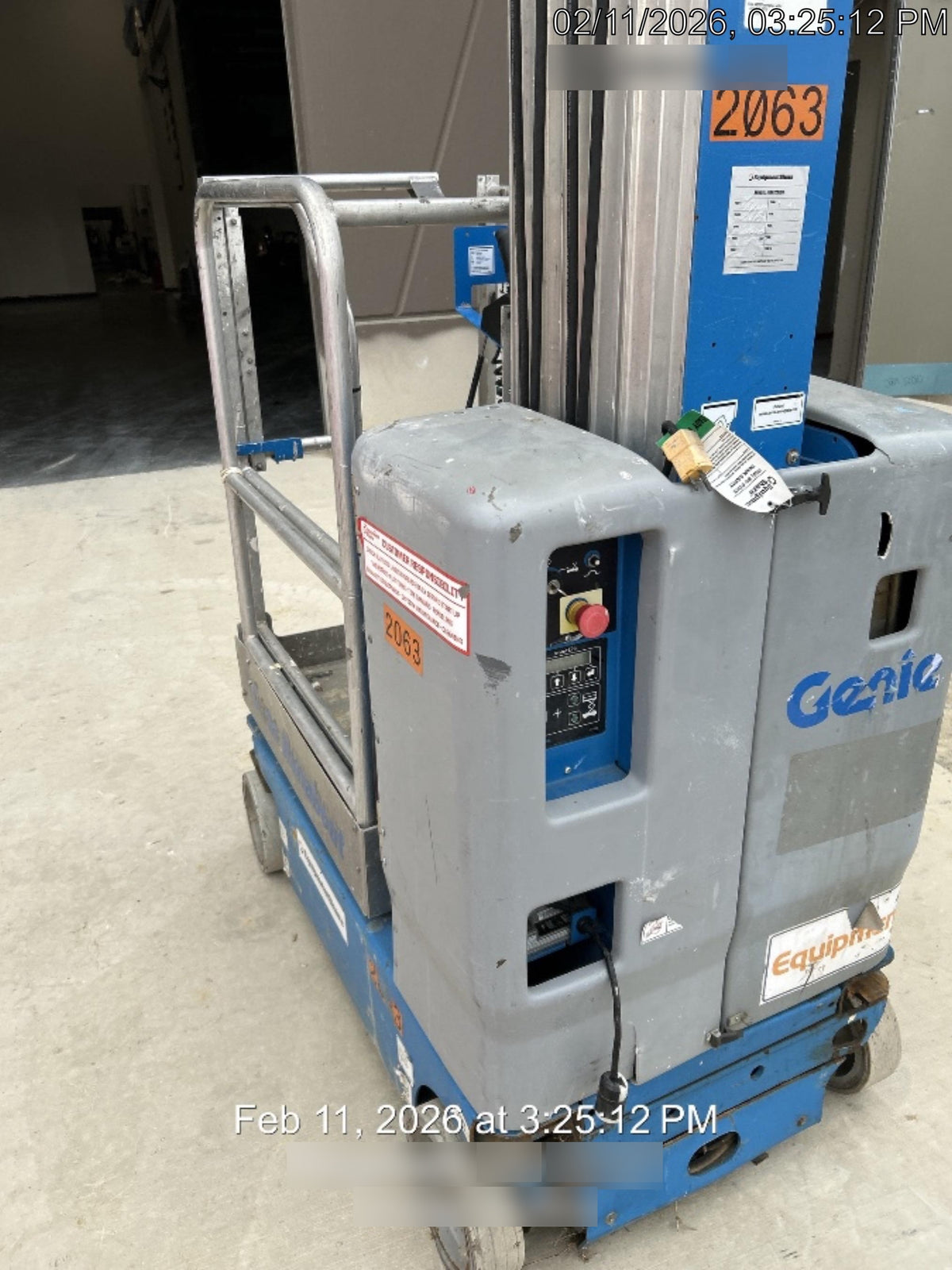 2016 GENIE GR-20