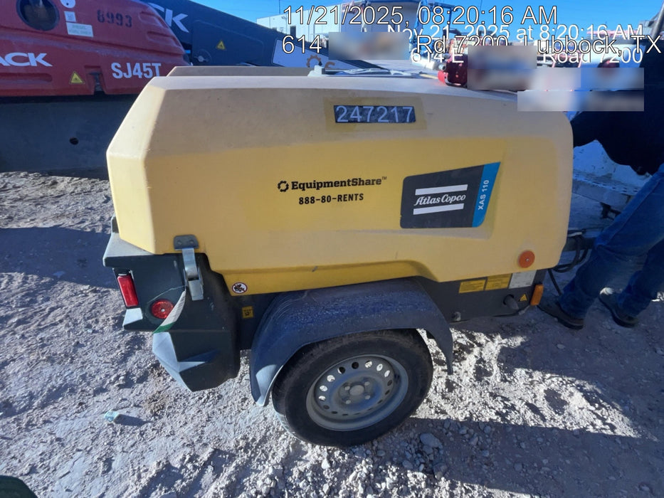 2022 ATLAS COPCO XAS 110