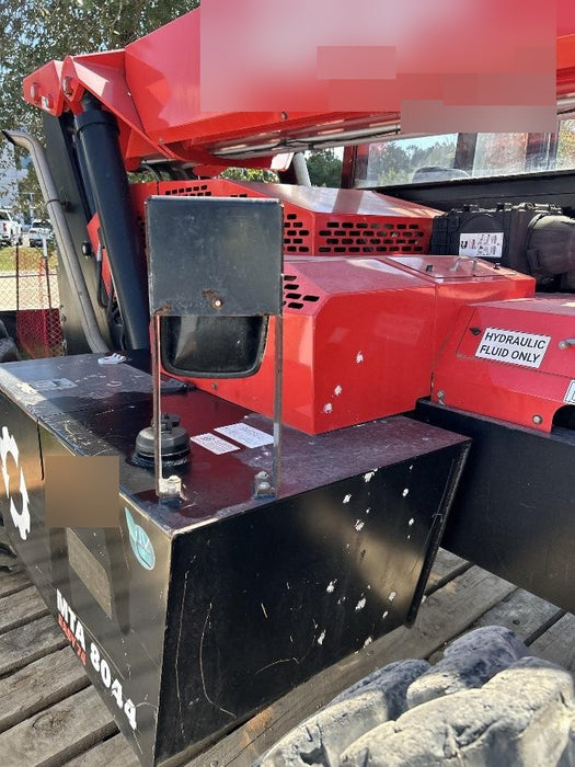 2020 Manitou MTA8044 74hp T4F, Cab/Heat/Air, Cab and Boom LED work lights, Auxiliary Hydraulics, Solid Tires, Amber strobe, Lift Hook w/66" Carriage, 60" Forks