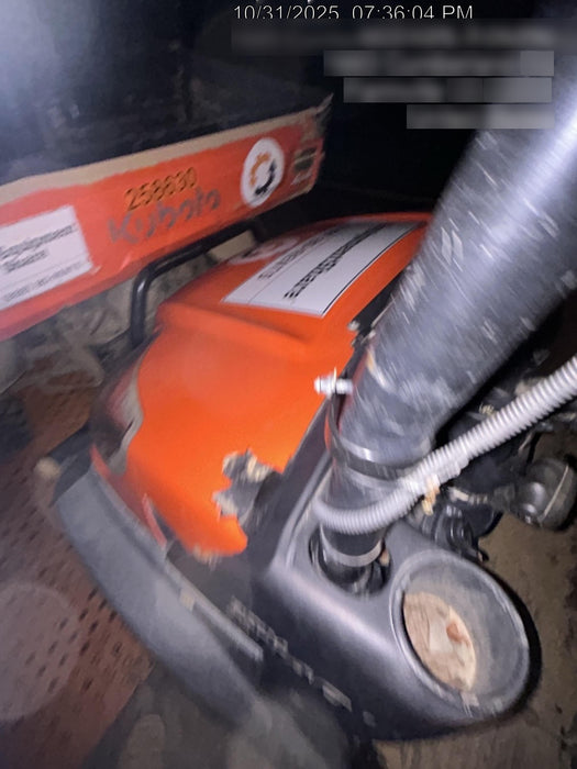 2021 Kubota RTV-X1140W-H Plastic Canopy, Windshield Acrylic Clear, LED Strobe Light, Wire Harness Kit, Back up Alarm