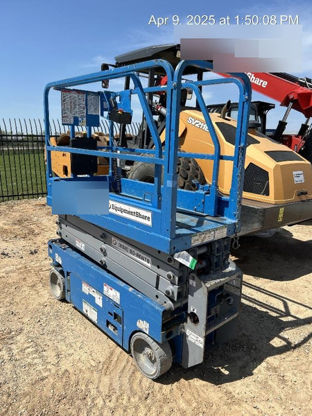 2019 Genie GS-1930 Fixed Rails with Chain Entry