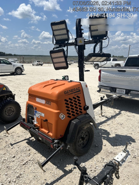 2024 Generac MLTS-4 2.4kW, Mitsu Eng, Analog, LED, Diesel.