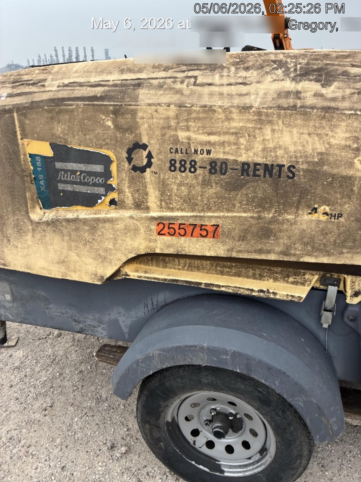 2022 ATLAS COPCO XAS188 CWK
