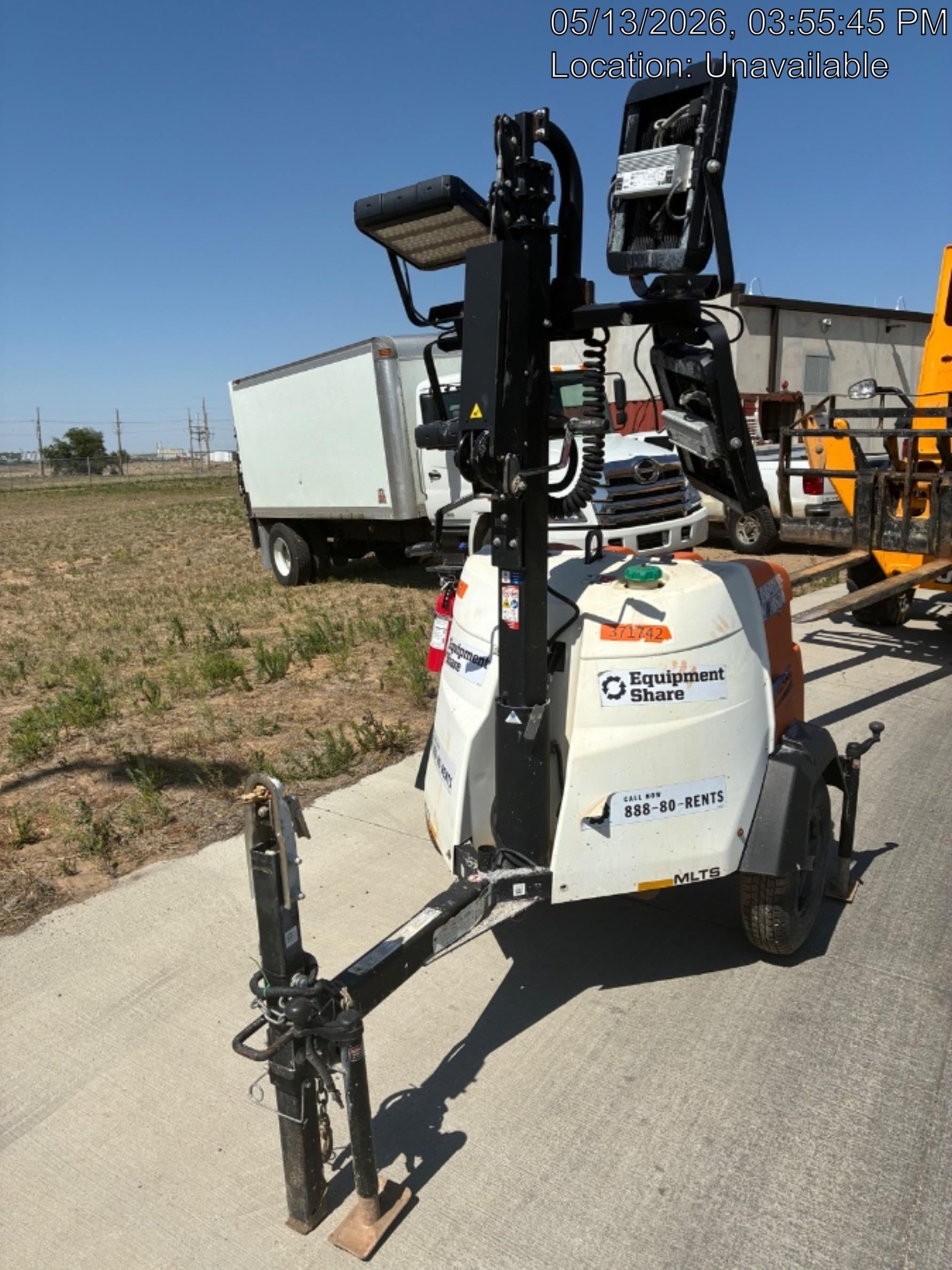 2023 Generac MLT2 Diesel, Flex Switch 120V Input, Powerzone Controller, 
(4) 320W LED Lights, 4kW Generator, 39.9 Gal Fuel Tank, 2" Ball, T3