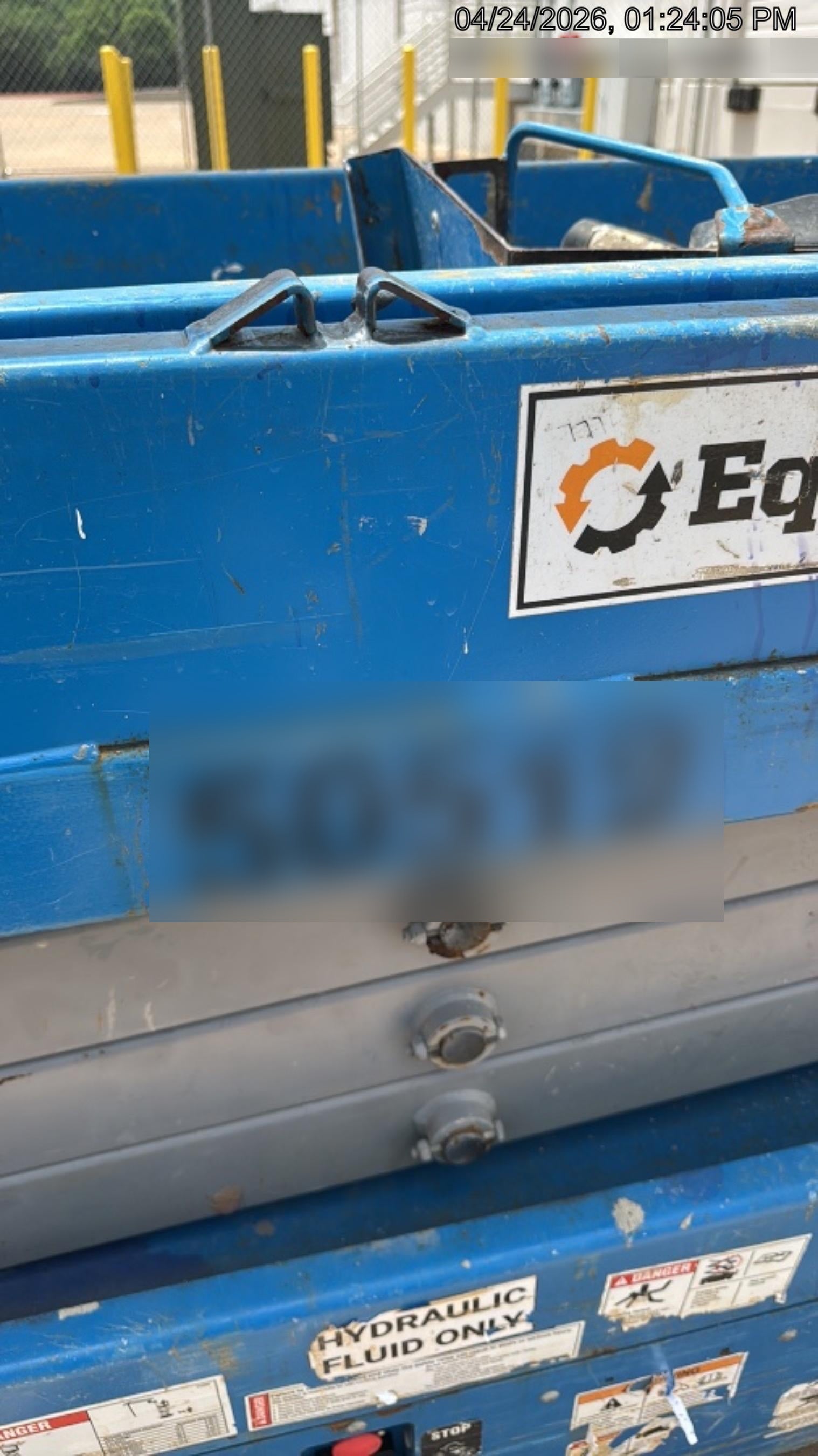 2019 Genie GS-1930 Fixed Rails with Chain Entry