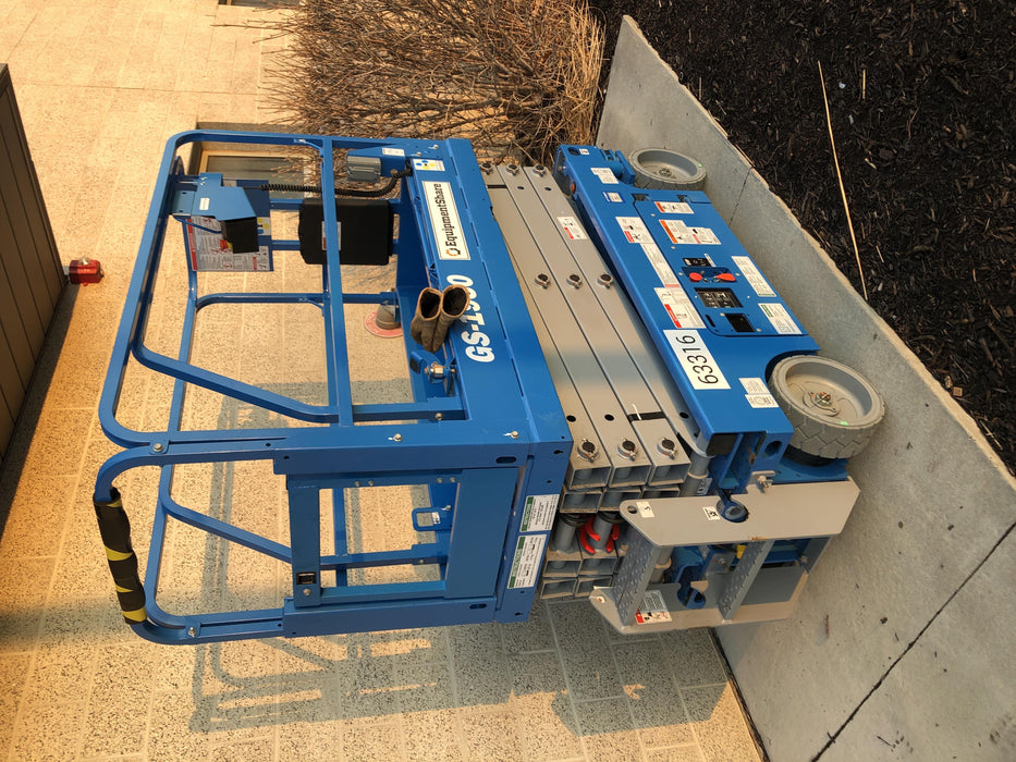2020 Genie GS-1930 Solid Non Marking Tires, Beacon, Folding rails with half height swing gate