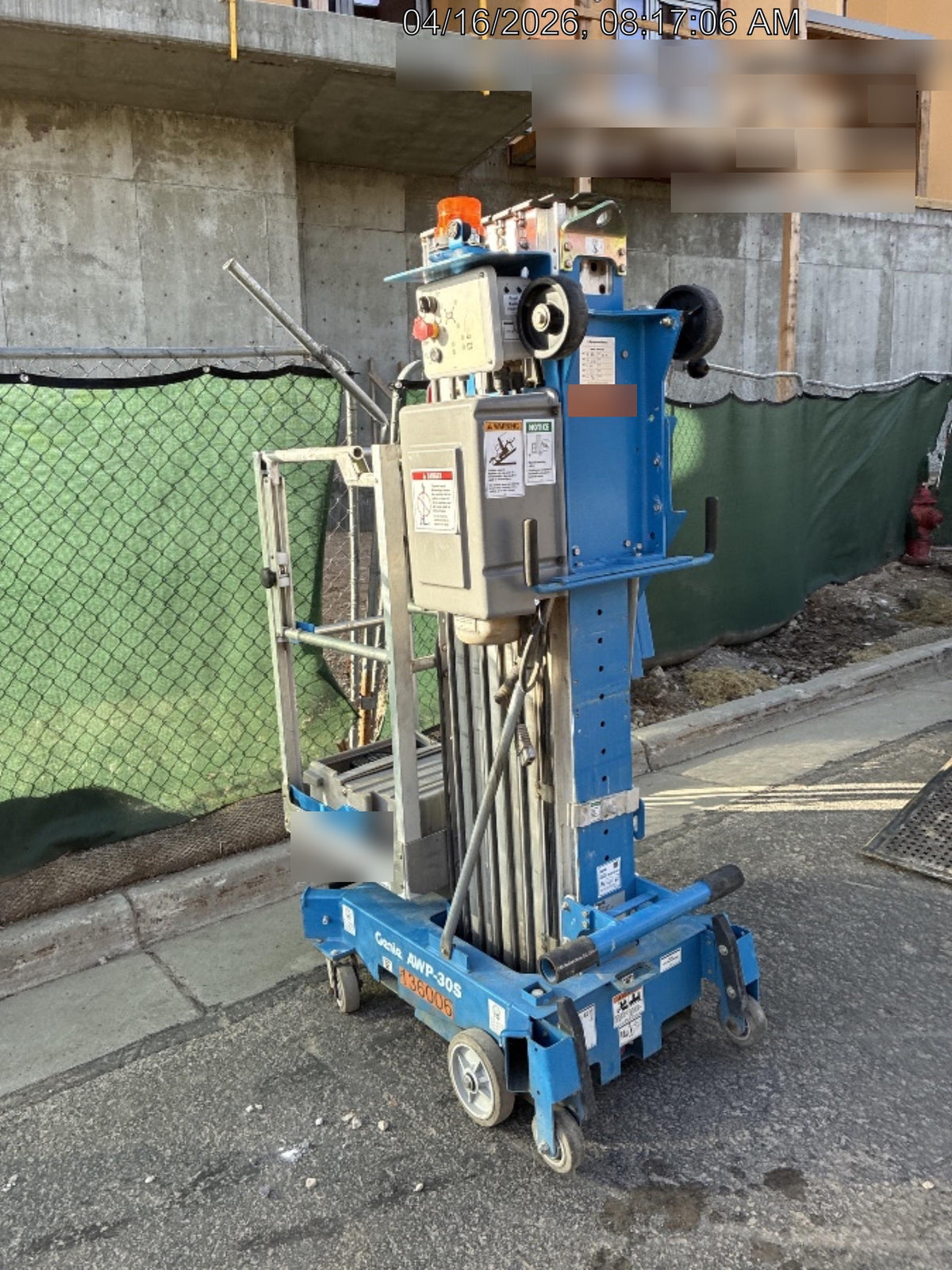2021 GENIE AWP-30S DC
