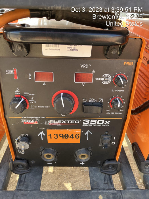 2023 LINCOLN ELECTRIC FLEXTEC 350X