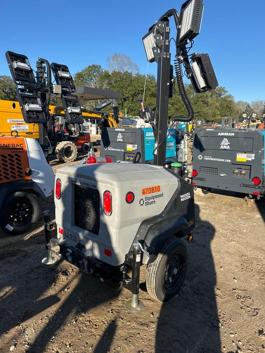 2024 Wacker Neuson LTT4 Diesel, Kohler KDW702, Deep Sea Controller, Auto Start, LED 320W, Bypass Outlet, T3