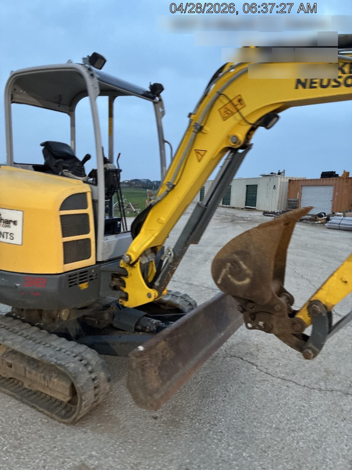 2018 WACKER NEUSON EZ38