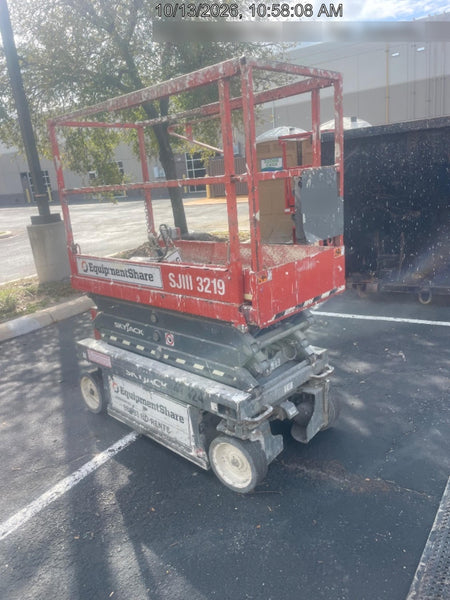 2019 Skyjack SJIII-3219 Standard Options, Trojan Batteries