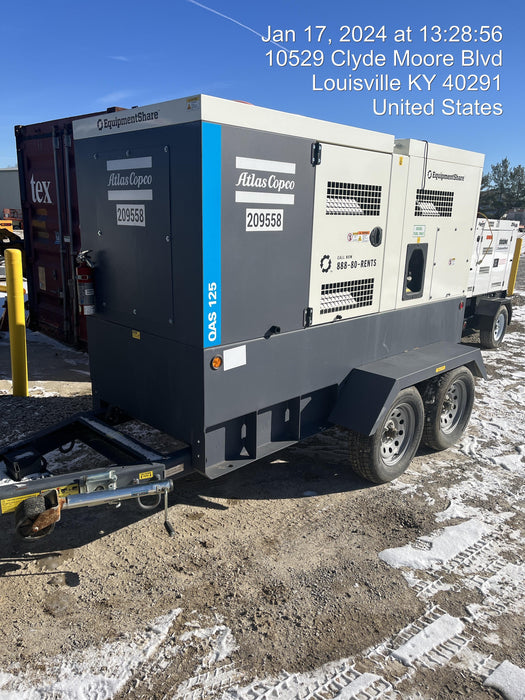 2022 ATLAS COPCO QAS 125
