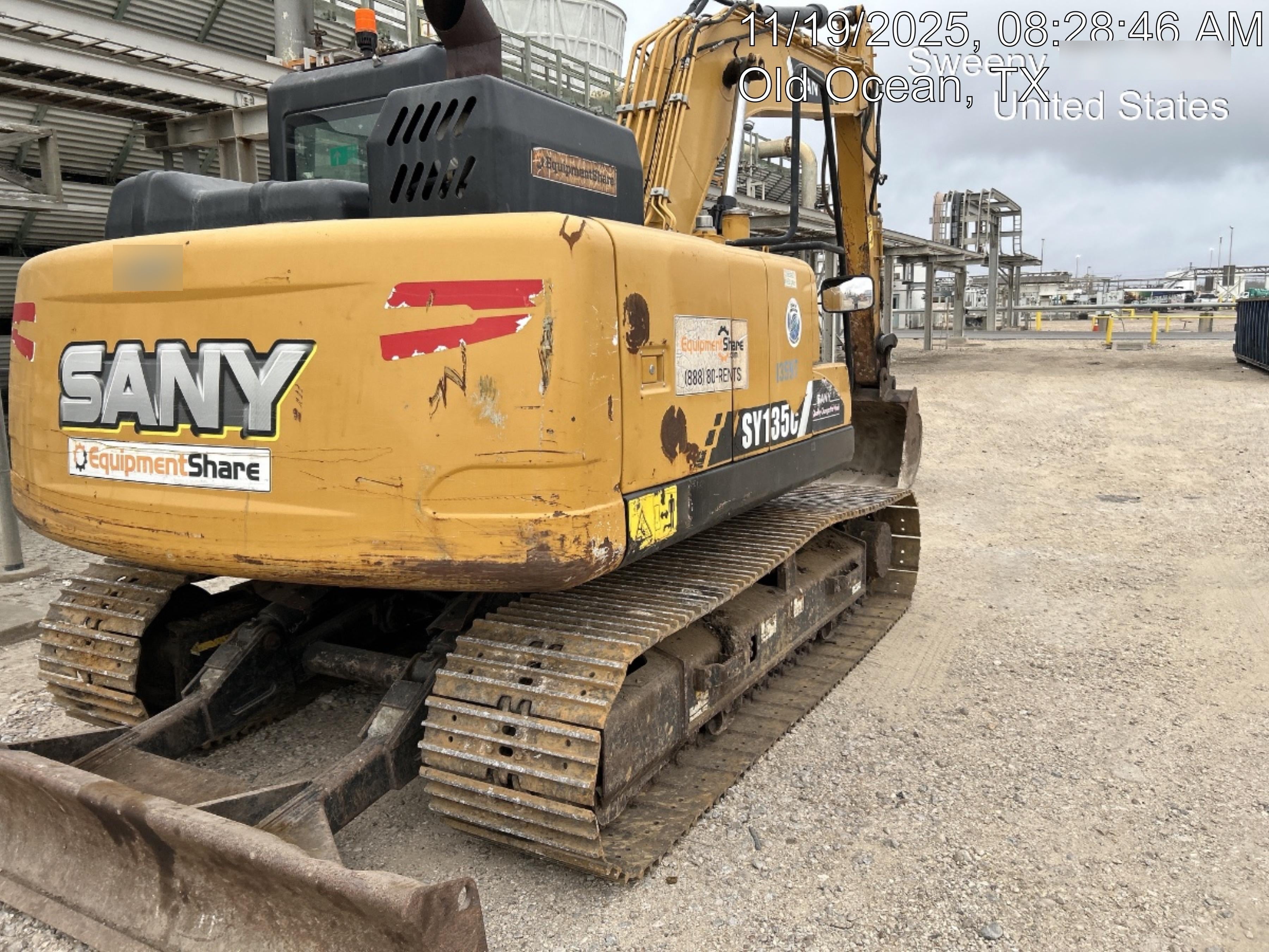 2018 SANY SY135C