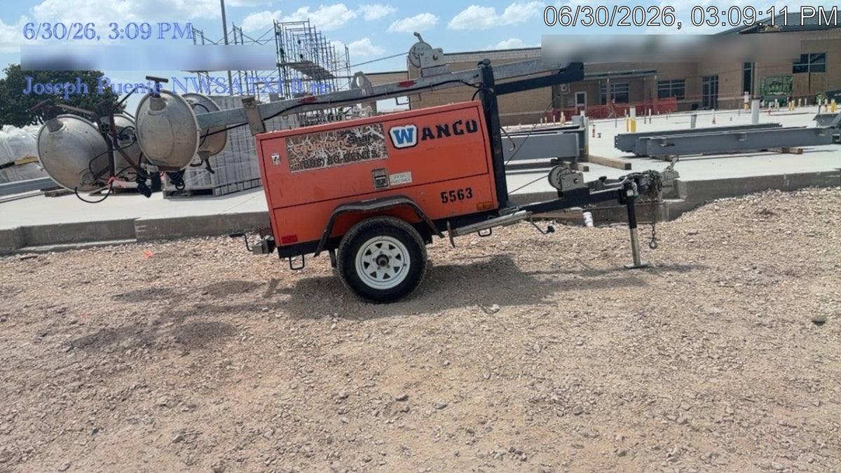 Wanco WLT-4M WANCO WLT-4M 6 kW Towable Light Generator