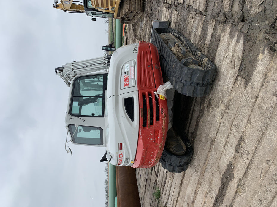 2020 Takeuchi TB290C Cab/Heat/Air, Rubber Tracks, Manual TAG QC