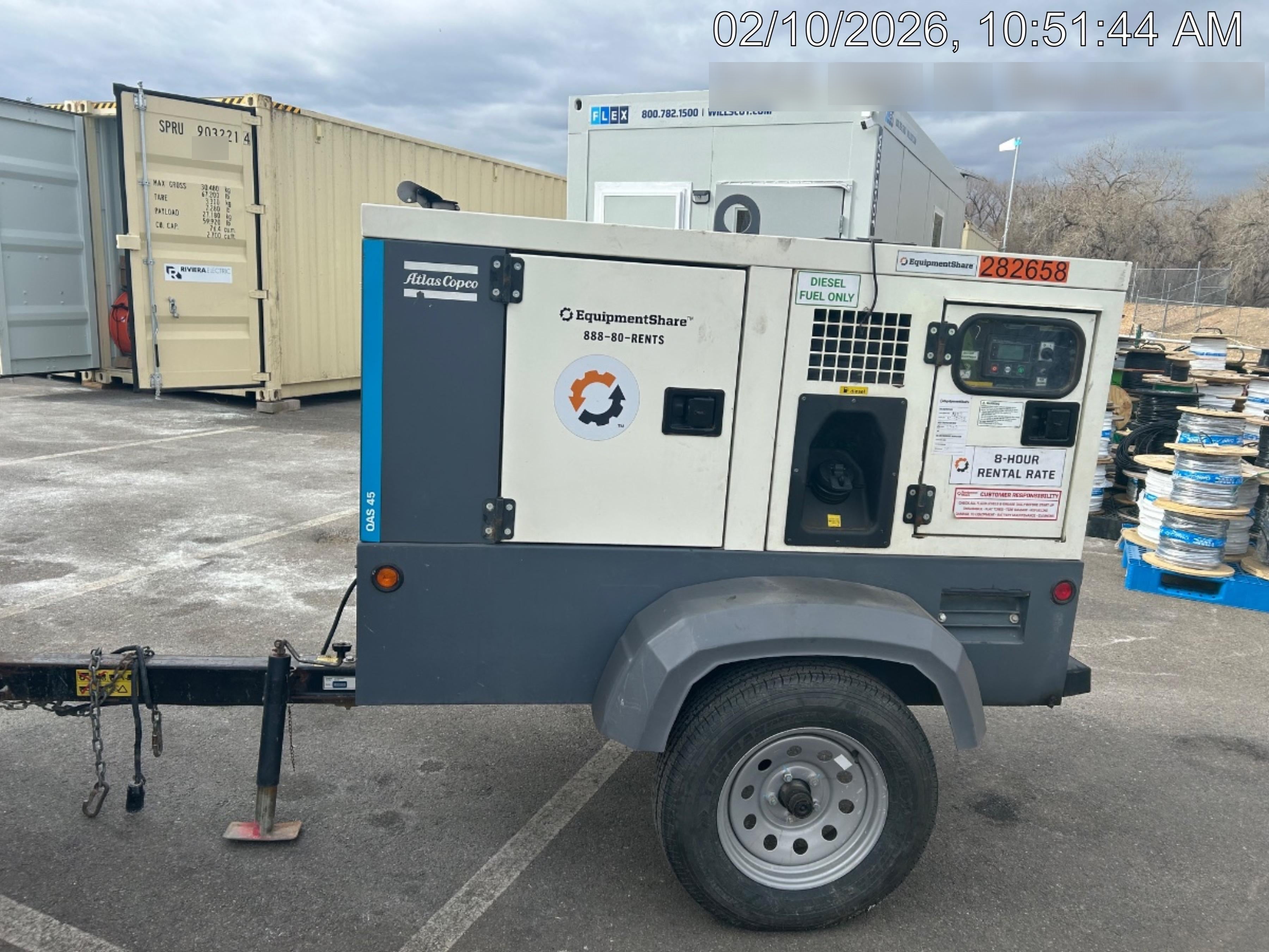 2022 ATLAS COPCO QAS45 CWK